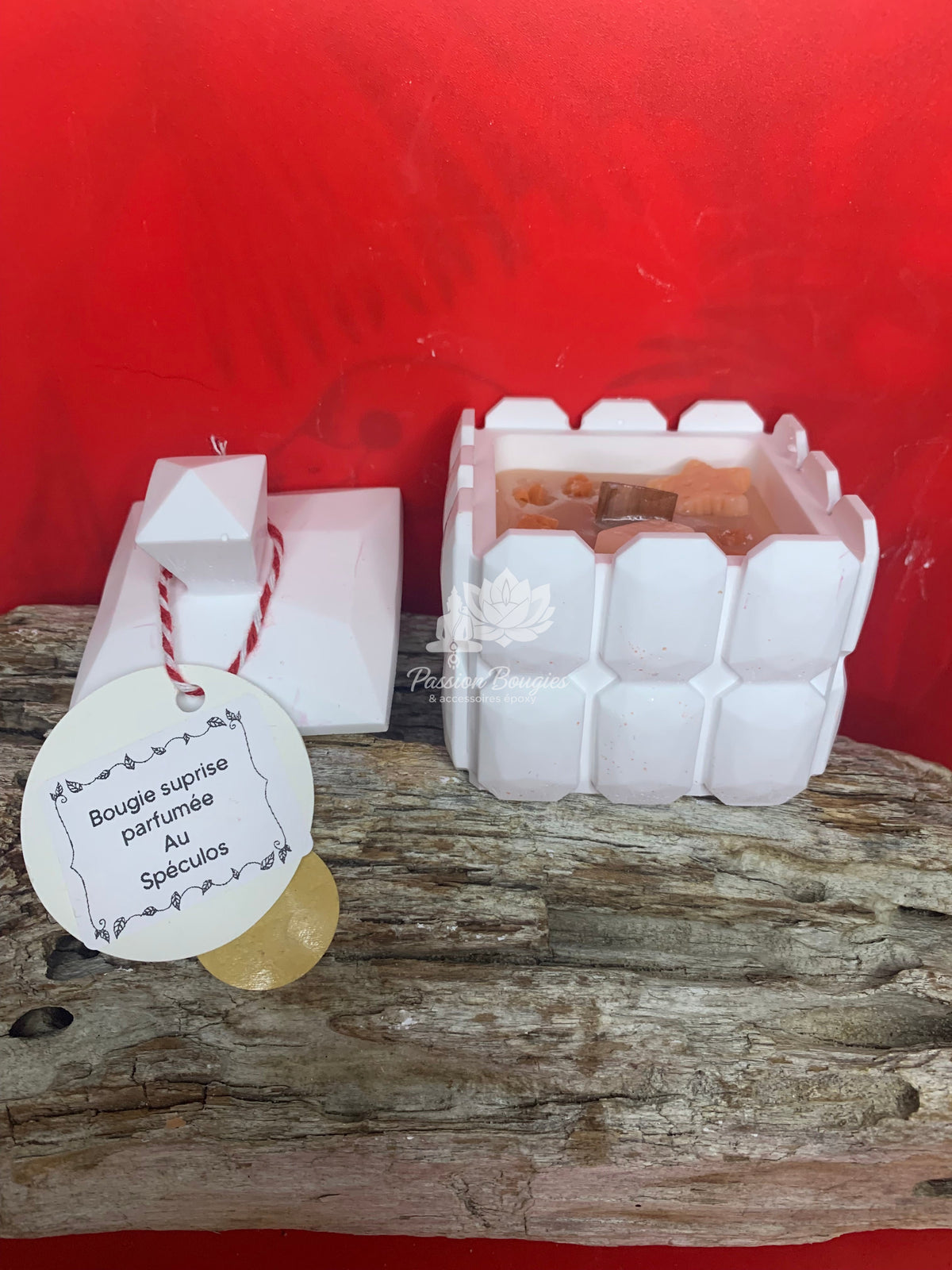 Boîte à bijoux parfumée avec une surprise bijou
