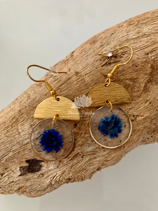 Boucles d’oreilles azalée
