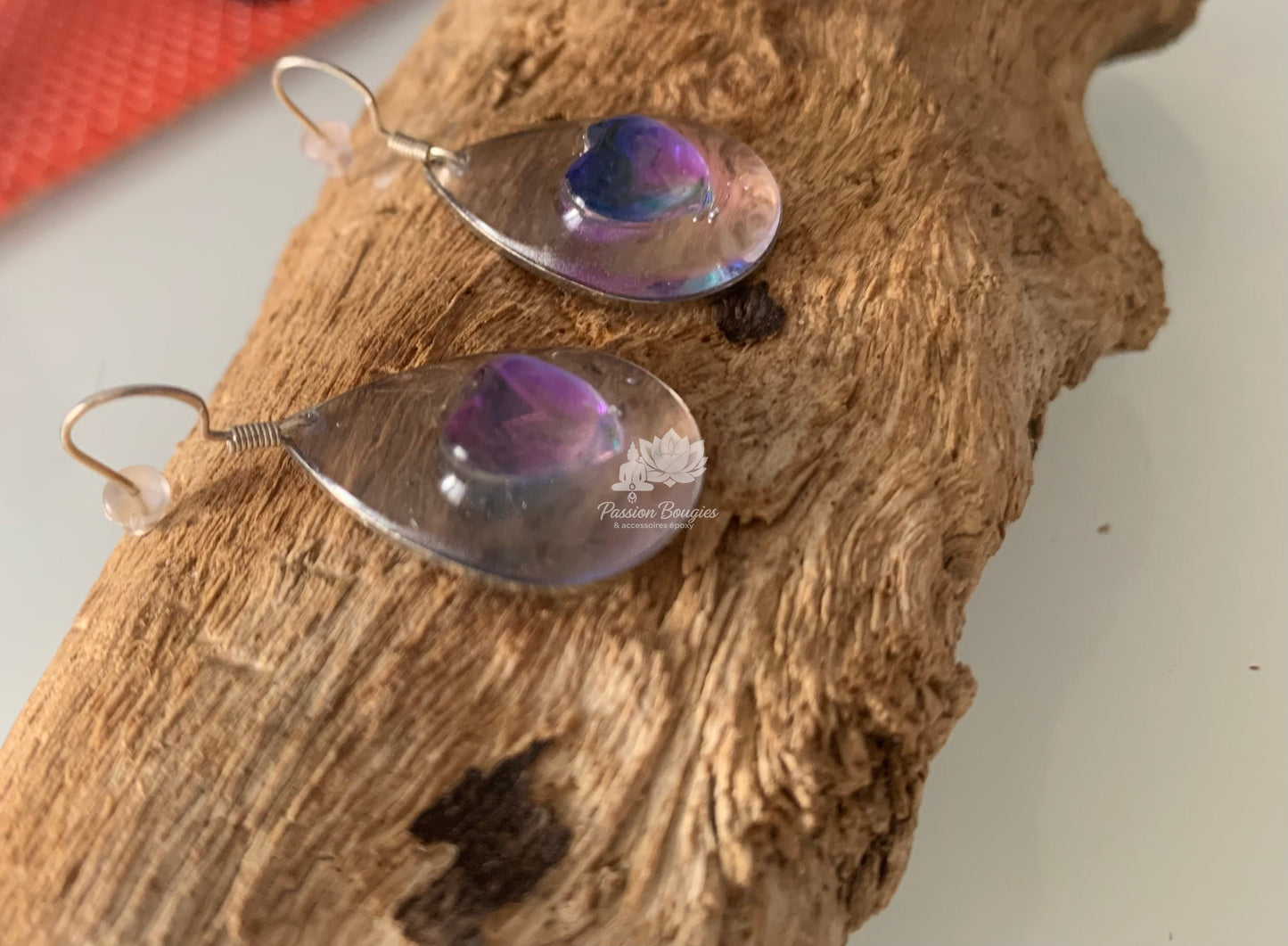 Boucles d’oreilles coeur