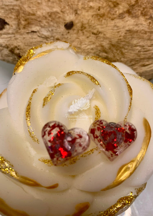 Boucles d’oreilles coeur