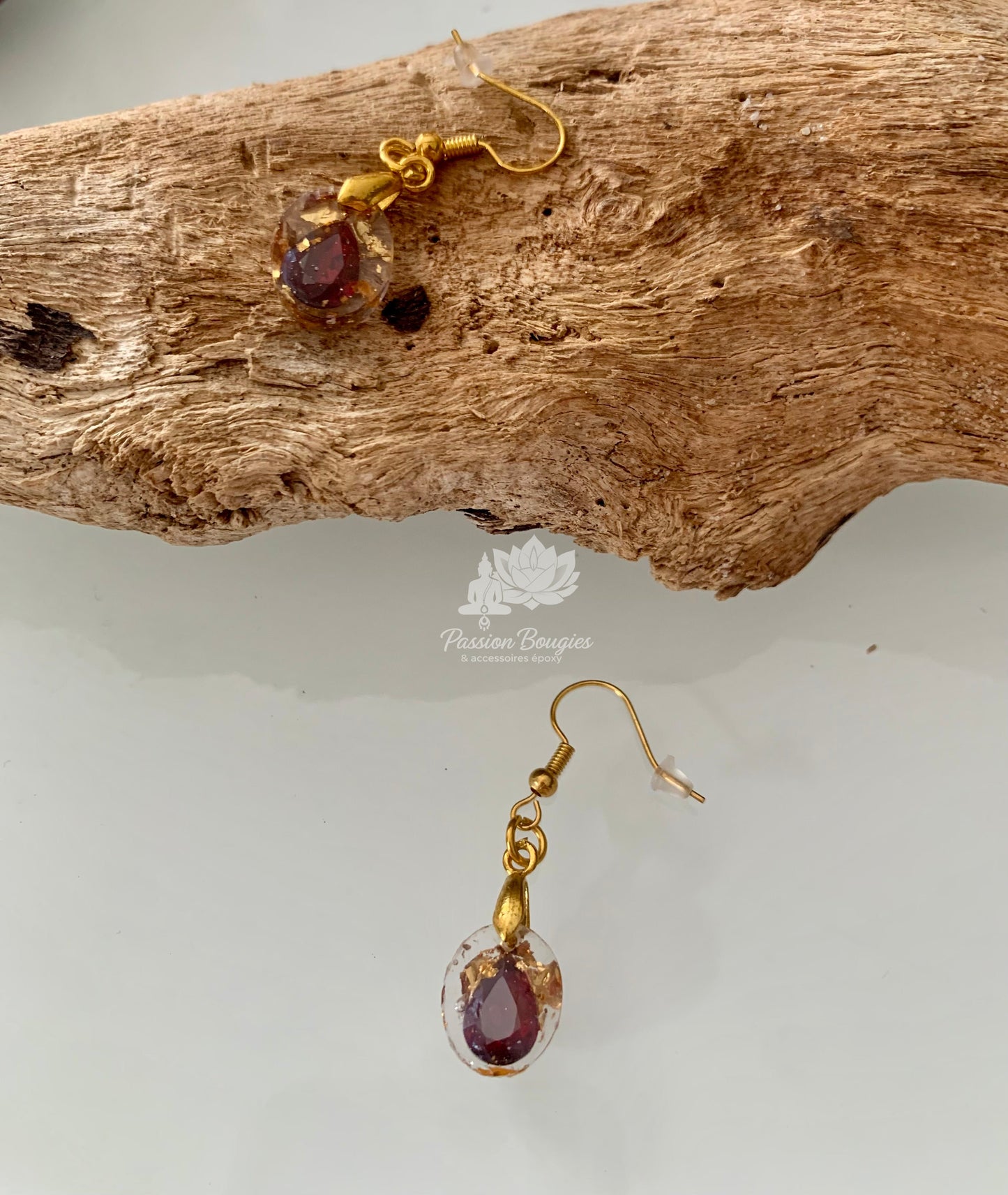 Boucles d’oreilles étincelantes
