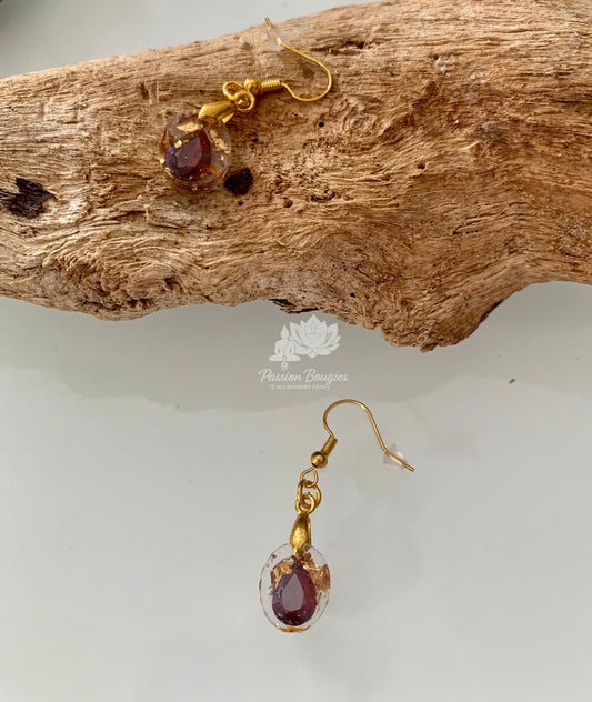 Boucles d’oreilles étincelantes