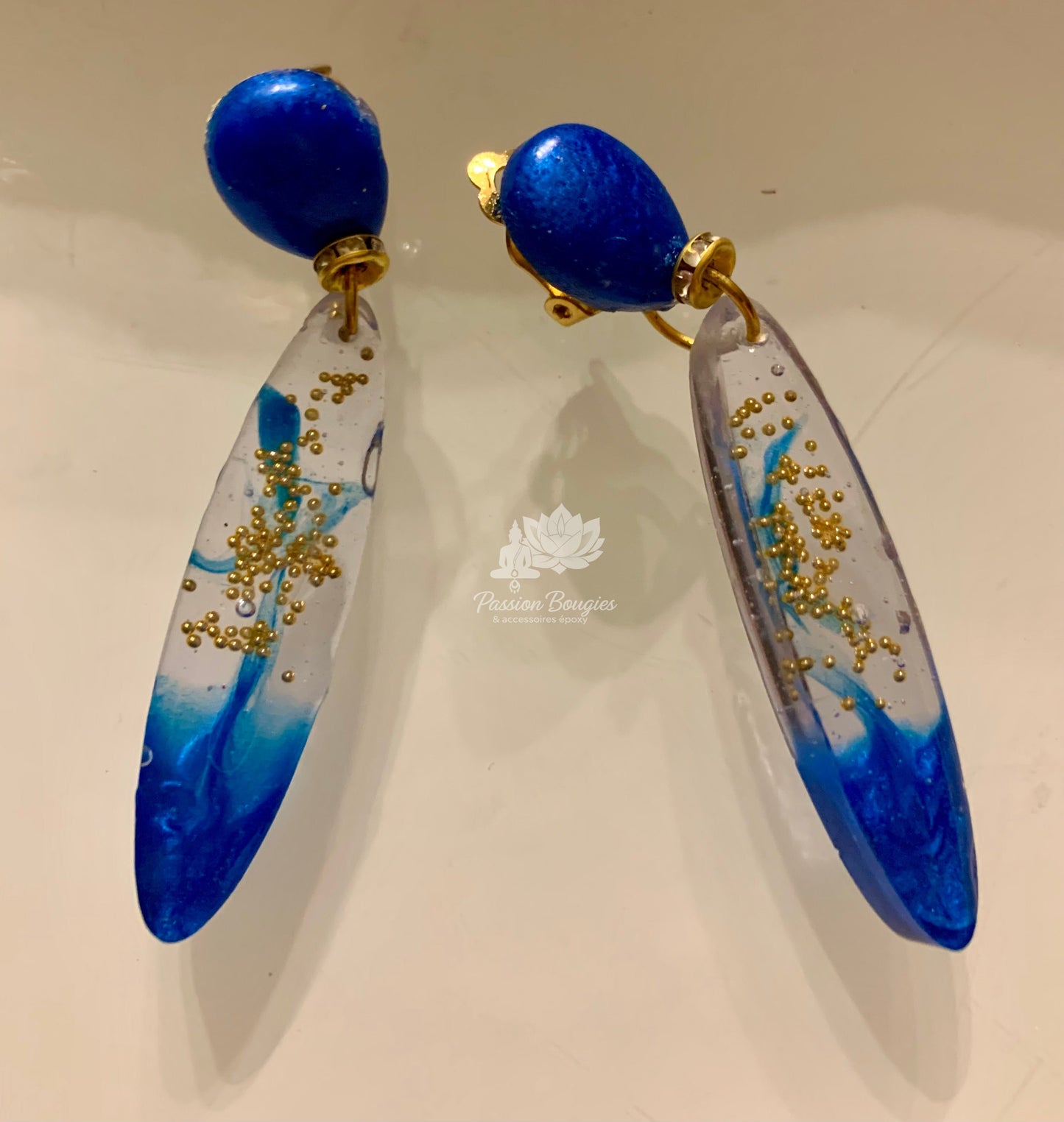 Boucles d’oreilles avec fermoir à clipse
