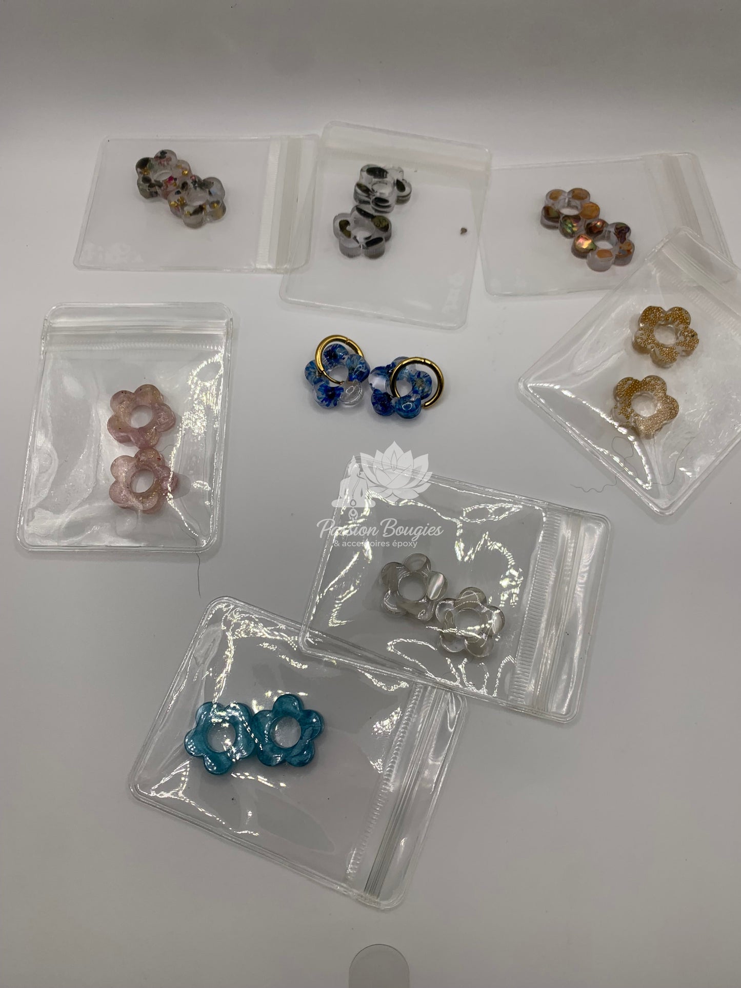Boucles d’oreilles interchangeables