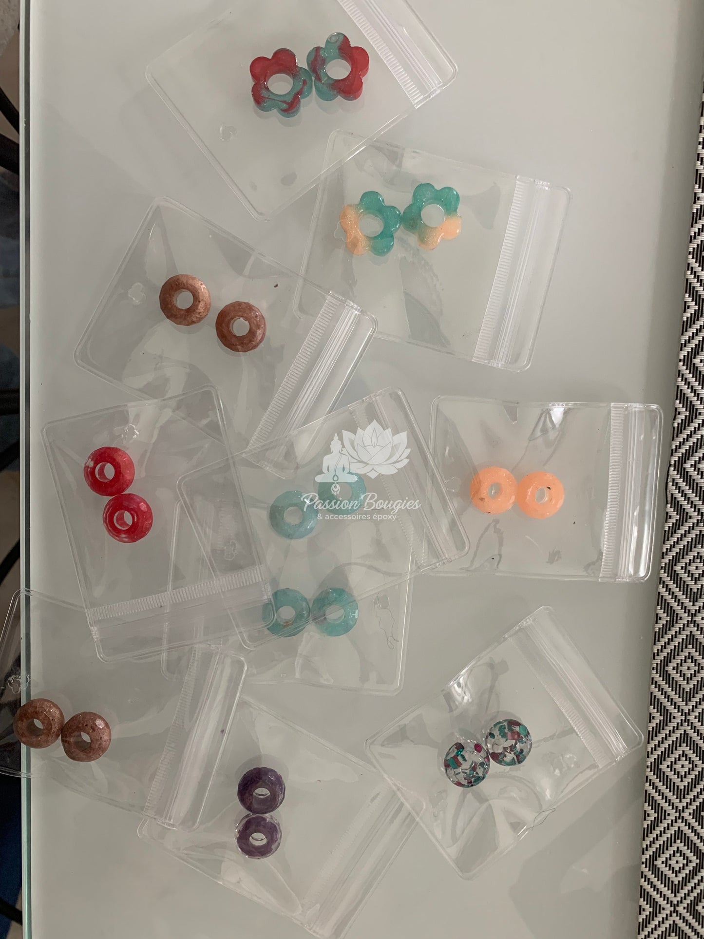 Boucles d’oreilles interchangeables