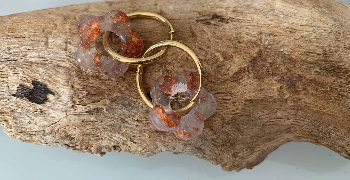 Boucles d’oreilles interchangeables