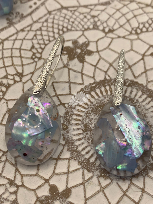 Boucles d’oreilles nacre de coquillage