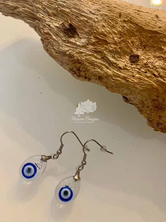 Boucles d’oreilles œil turc
