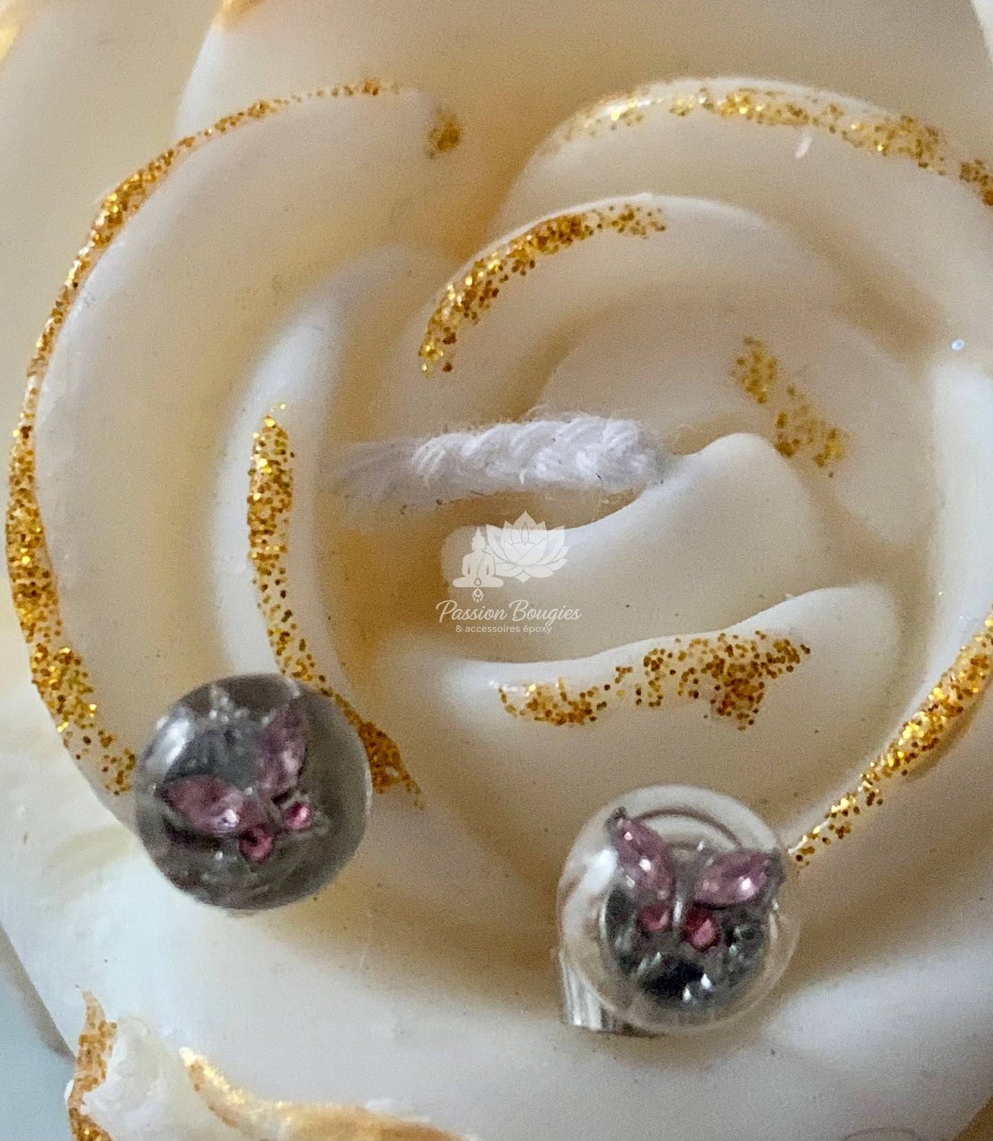 Boucles d’oreilles papillon