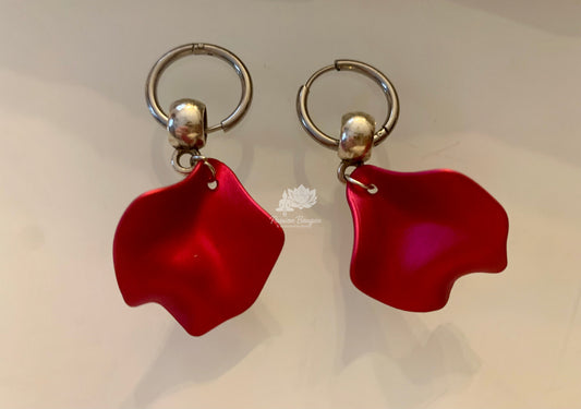 Boucles d’oreilles pétale