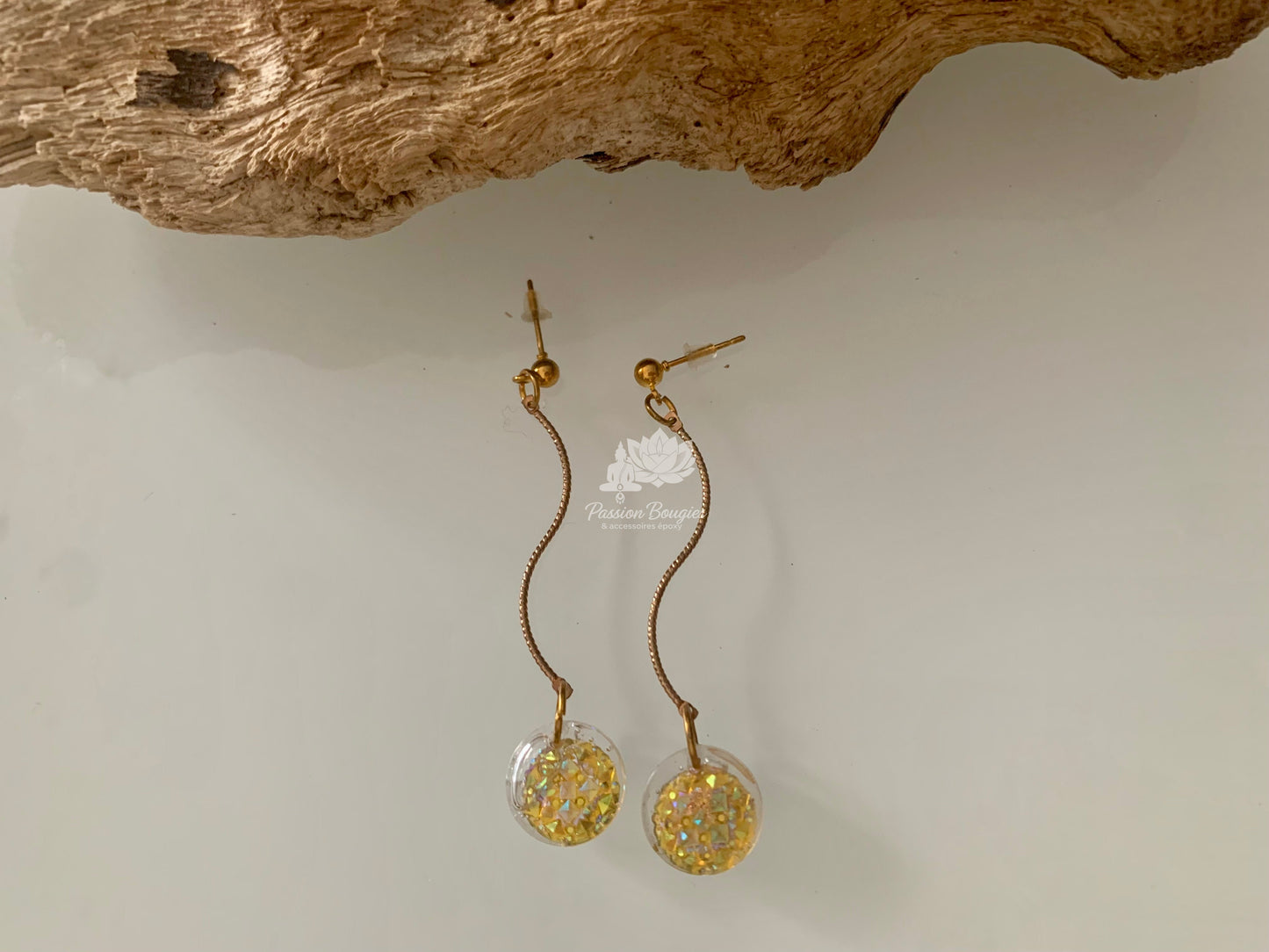 Boucles d’oreilles strass 2 modèles