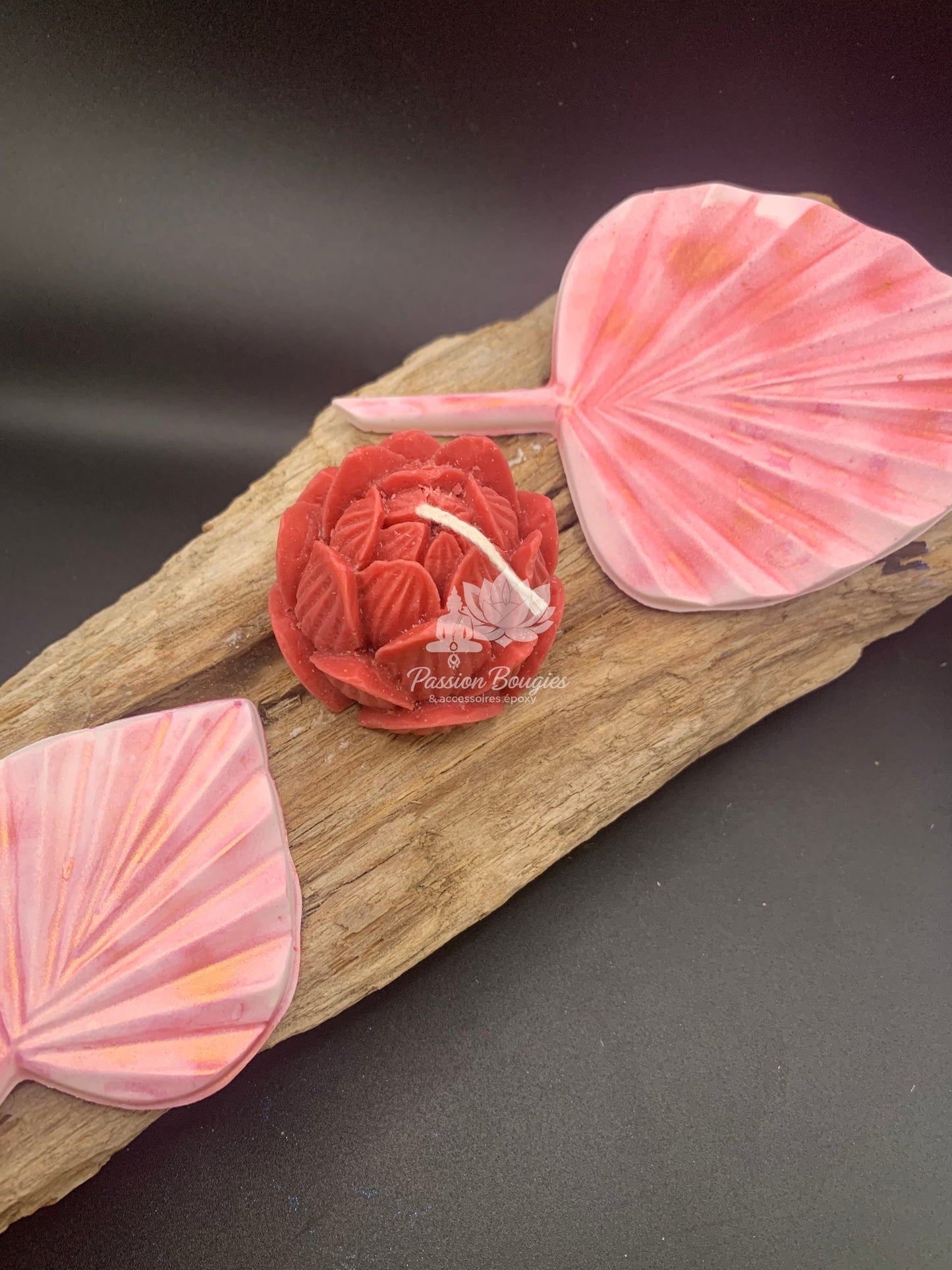 Bougie fleur de lotus