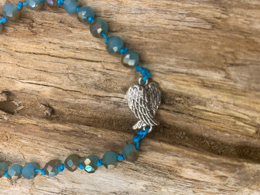 Bracelet ange bleu
