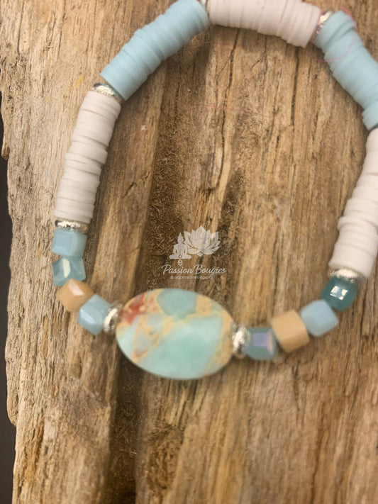 Bracelet turquoise - pierre de shoushan