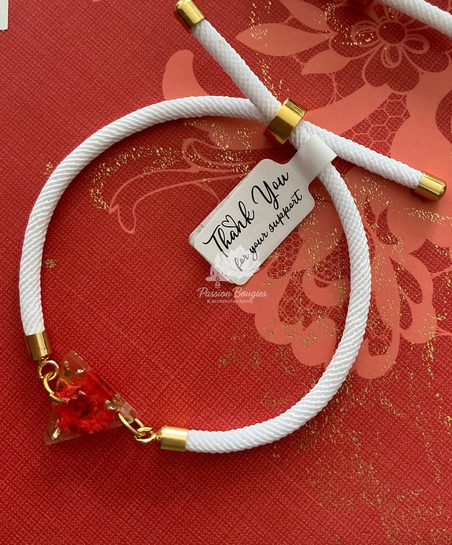 Bracelets coulissants - floral