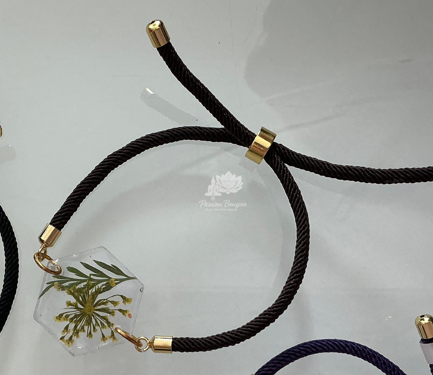 Bracelets coulissants - floral