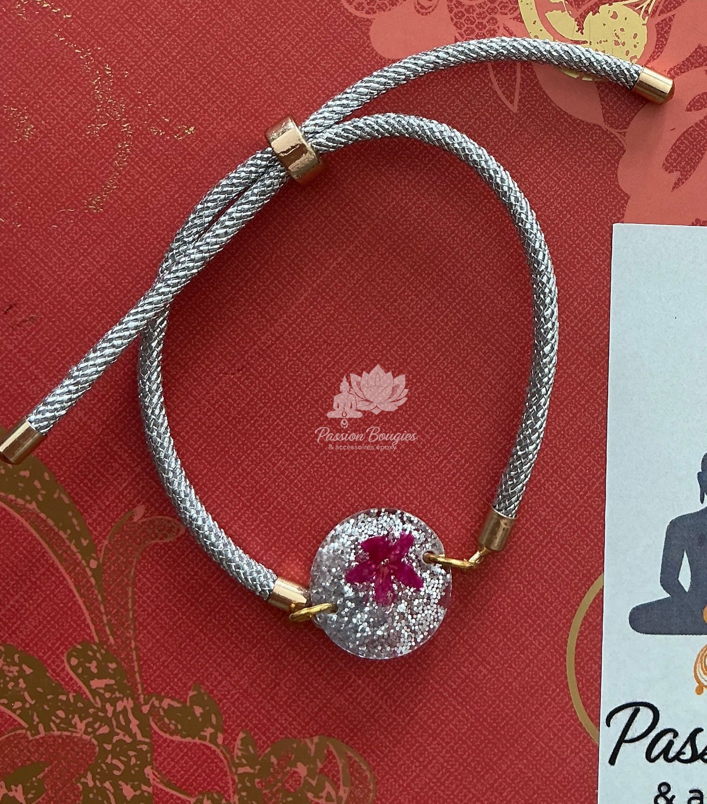 Bracelets coulissants - floral