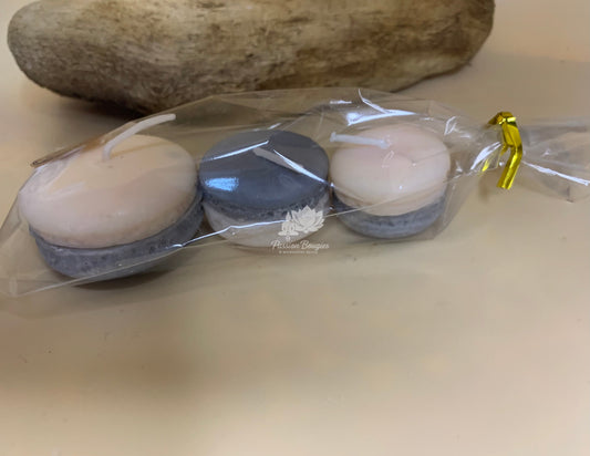 Coffret bougies macarons parfumés