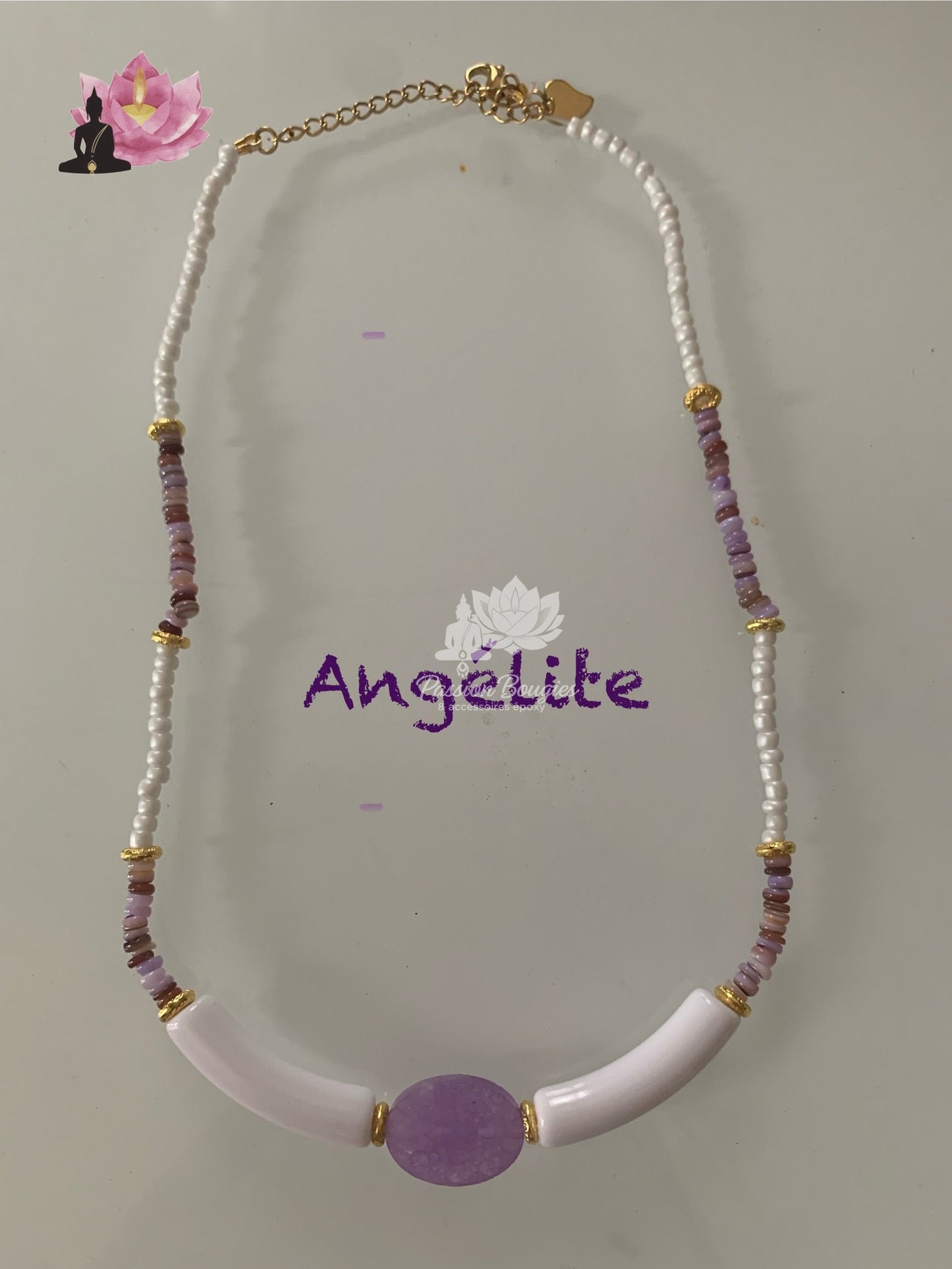 Collier angélite