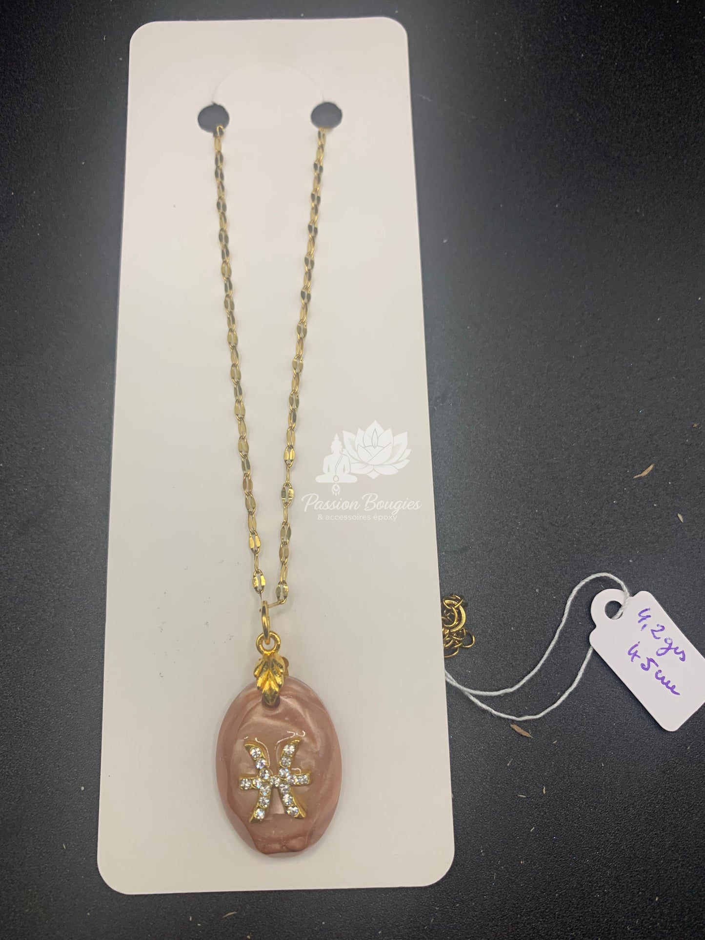 Collier astrologique - poisson