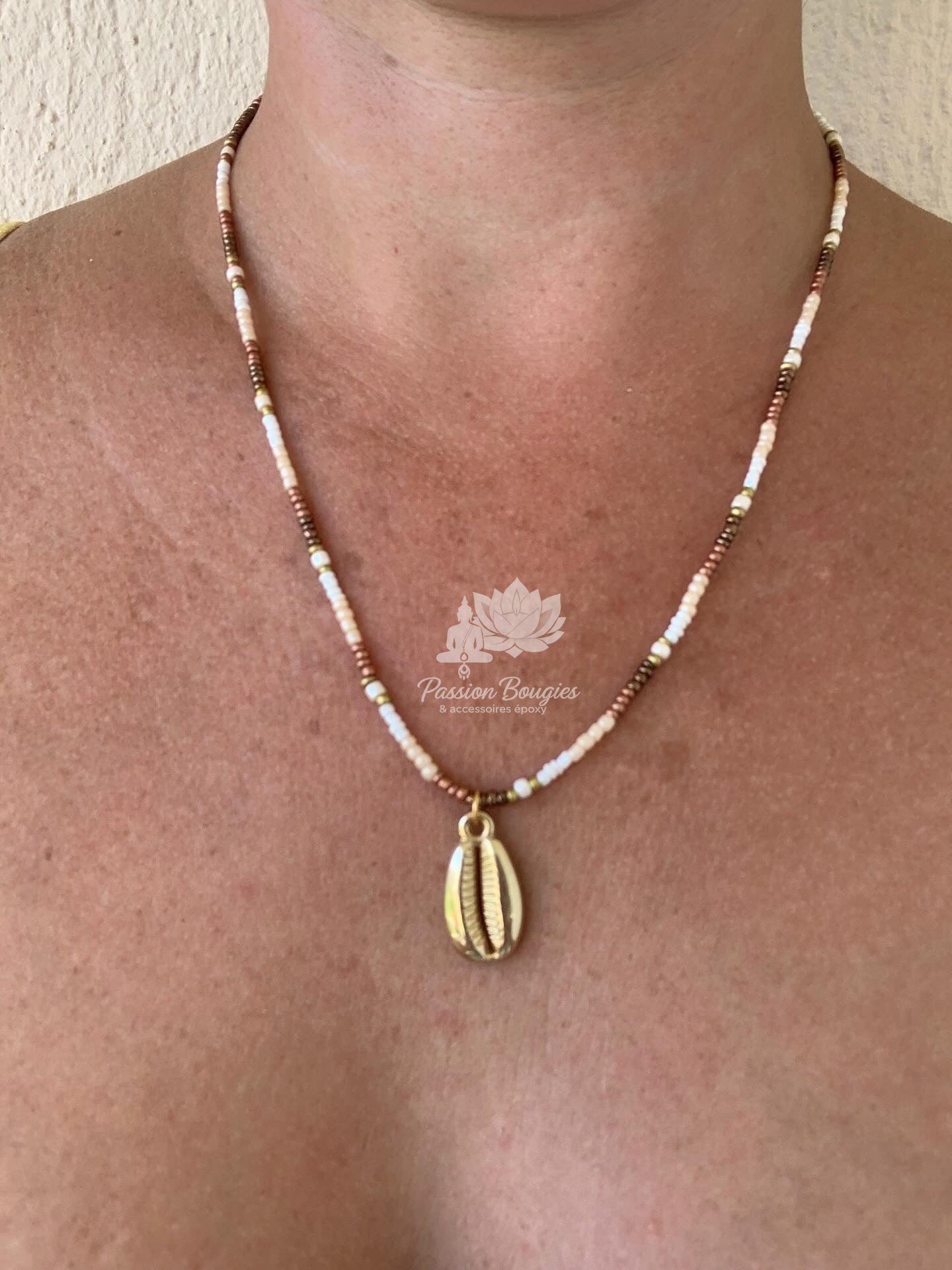 Collier coquillage