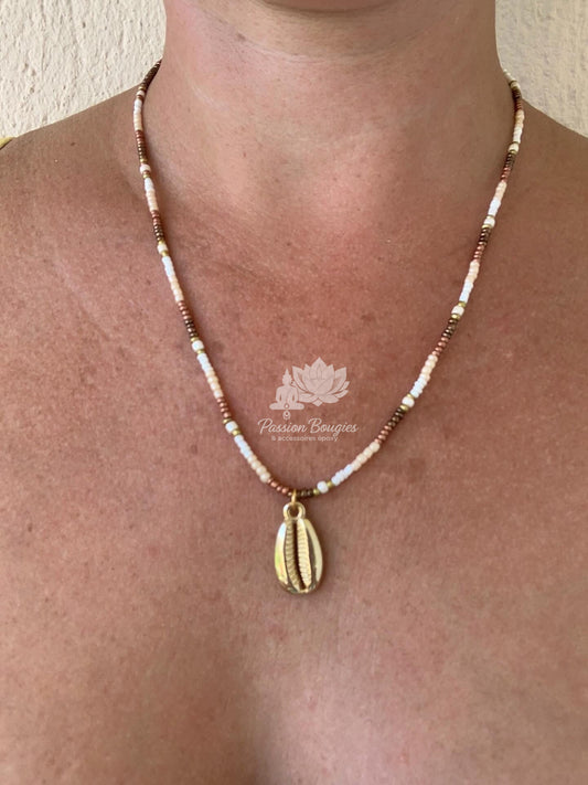 Collier coquillage