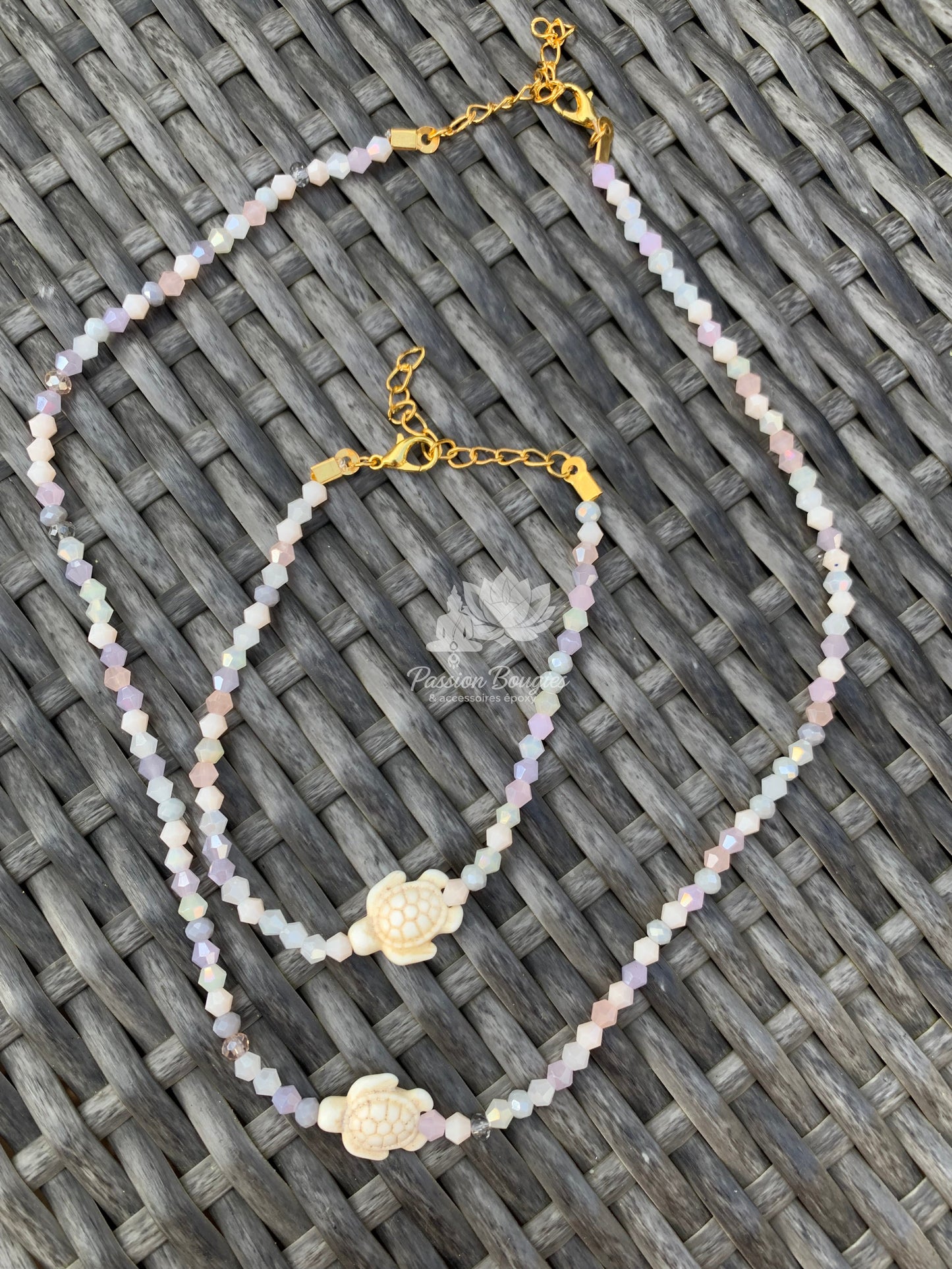 Collier éclats de quartz