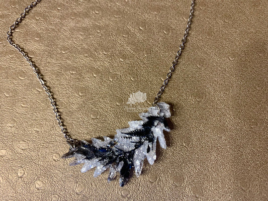 Collier « feuille »