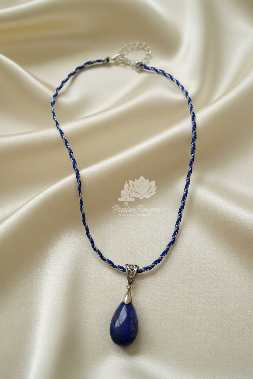 Collier  lapis lazuli