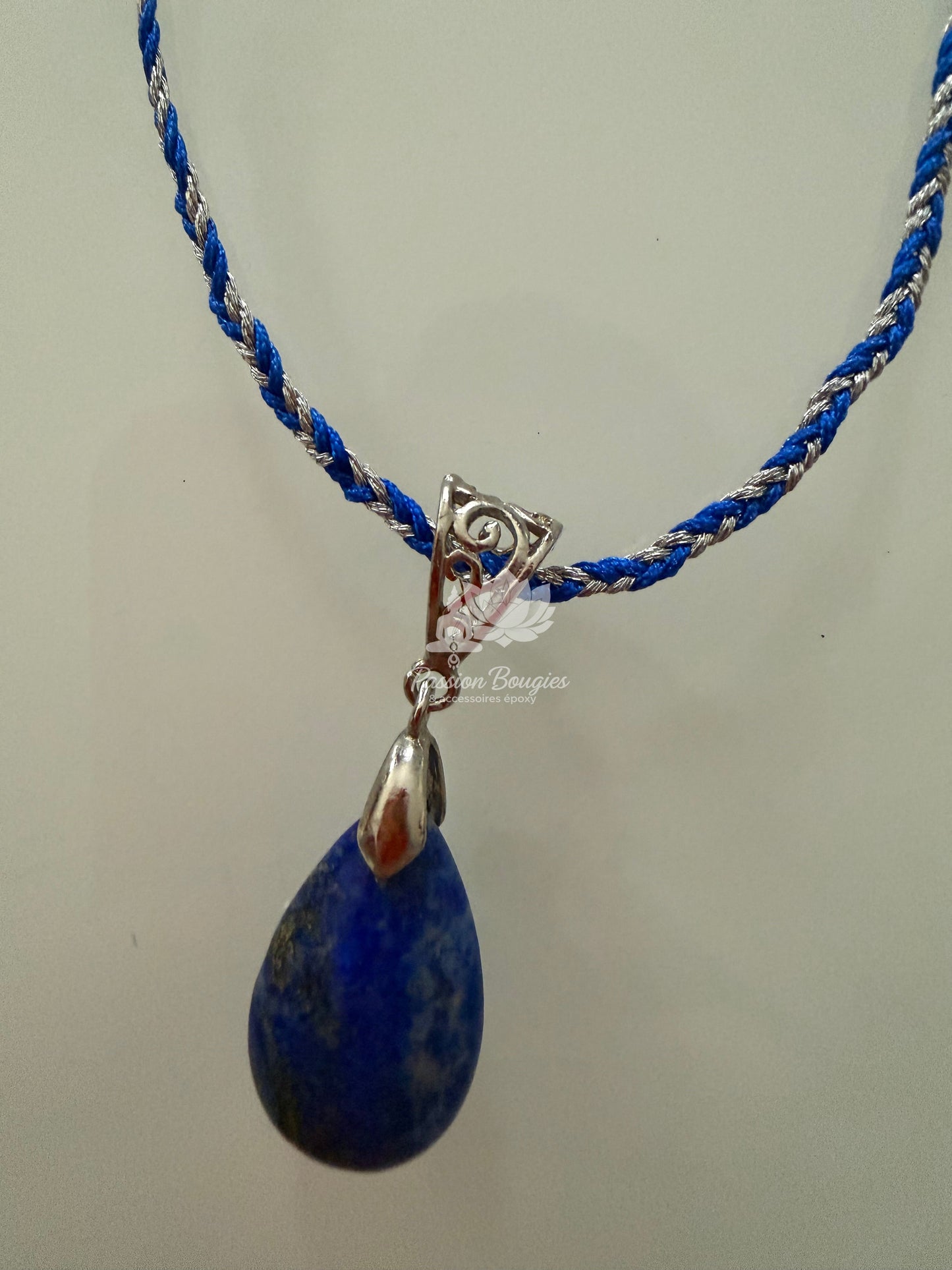Collier  lapis lazuli