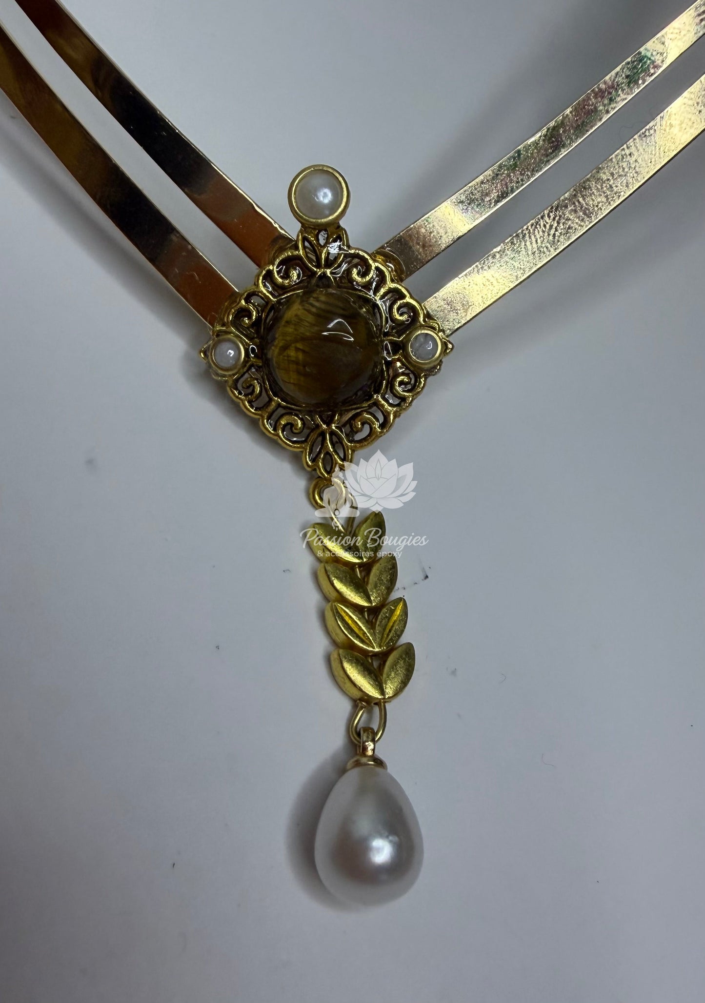 Collier « œil de tigre »