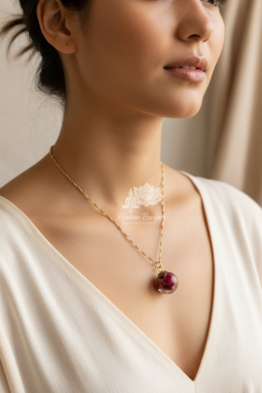 Parure « la rose »