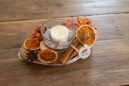 Compositions florales bougies personnalisables PLURIELLES83
