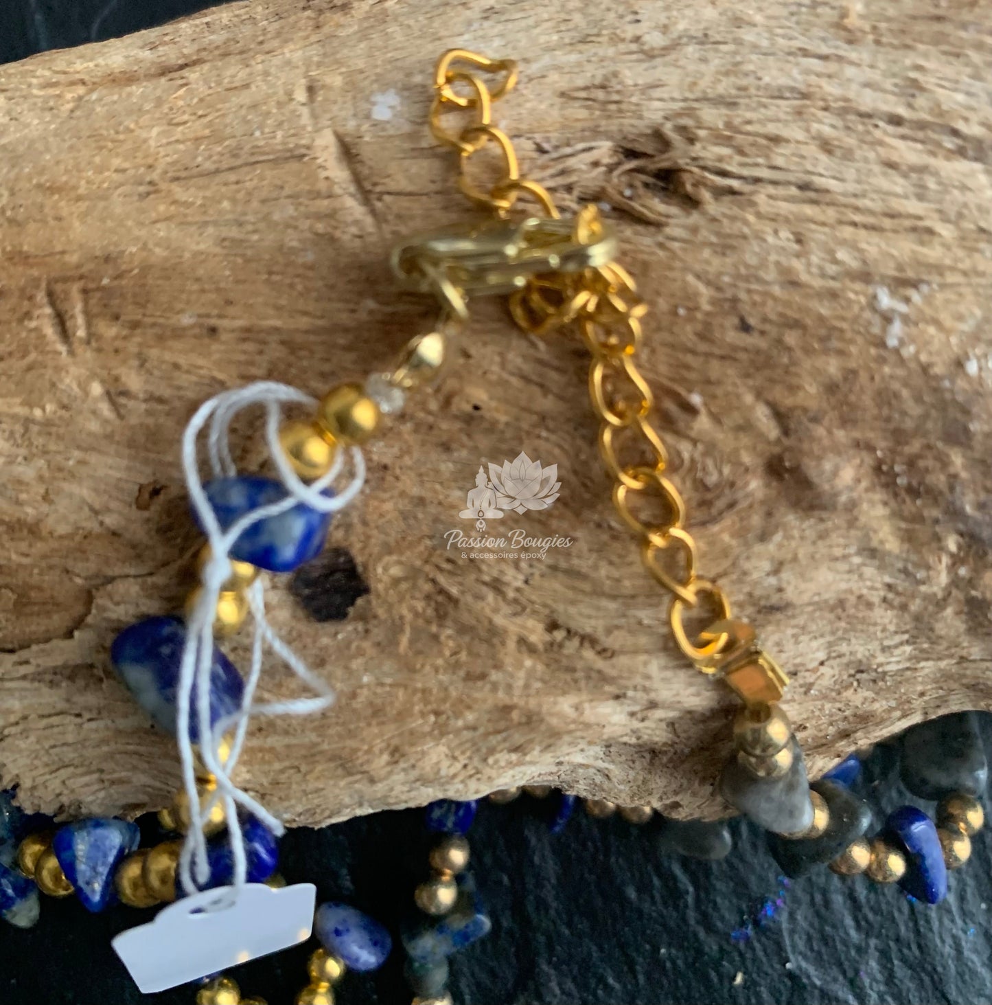 Parure bijoux lapis lazuri