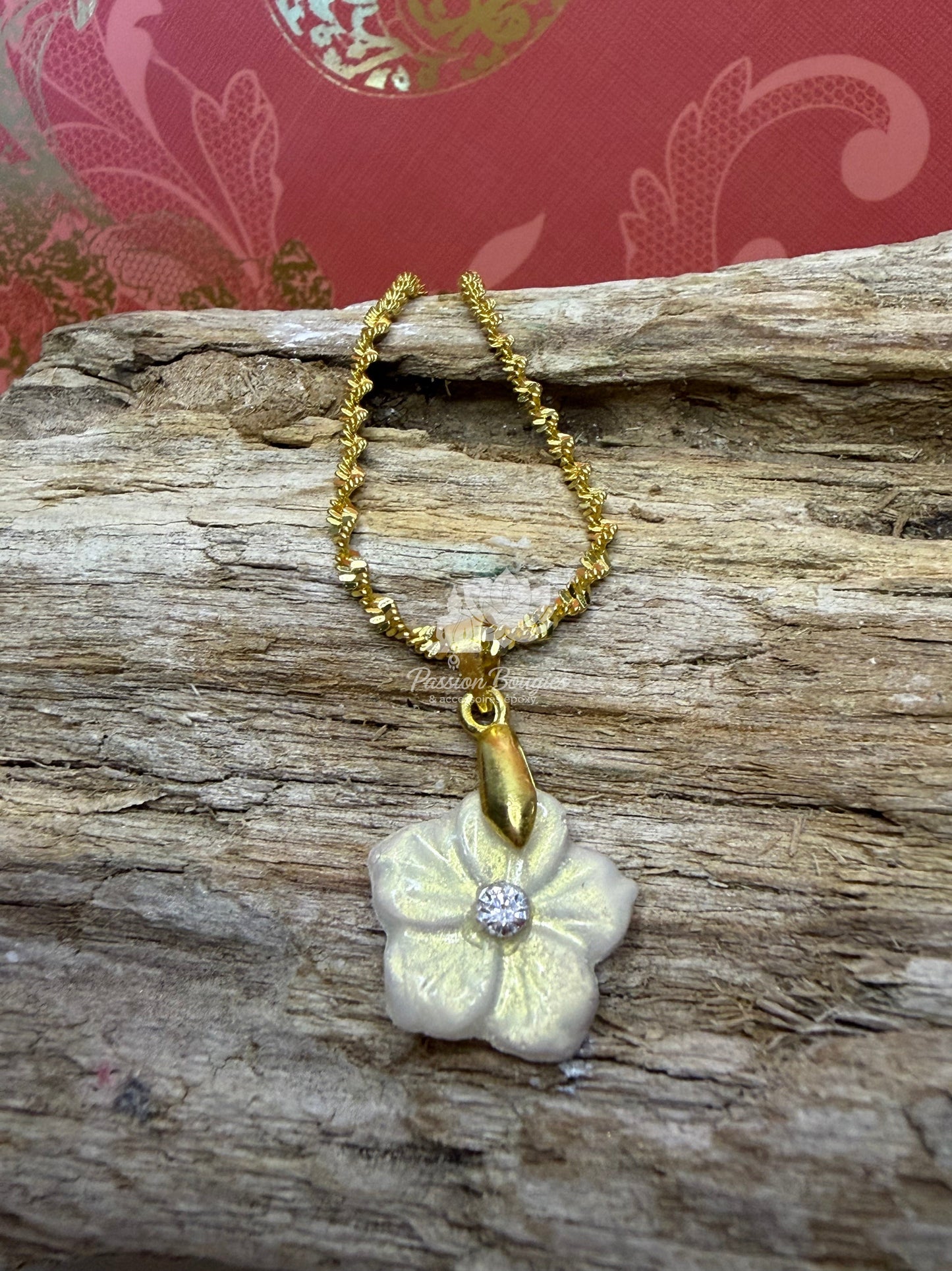 Parure «fleur »