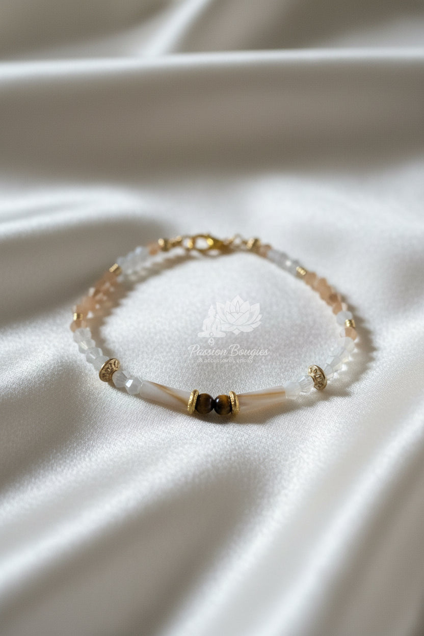 Parure «œil de tigre »
