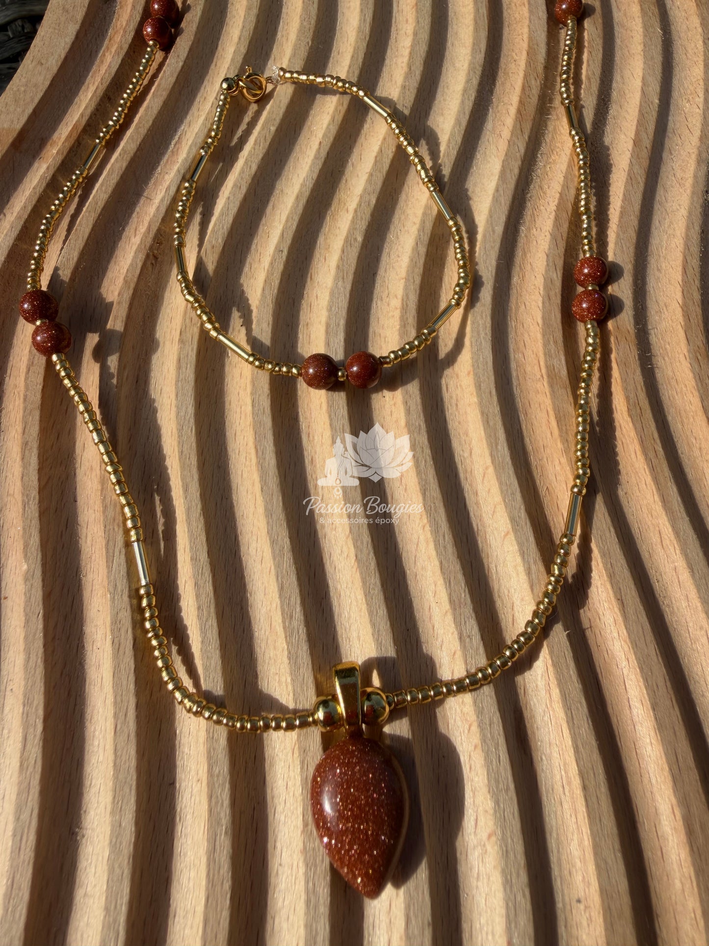 Parure « sable d’or »