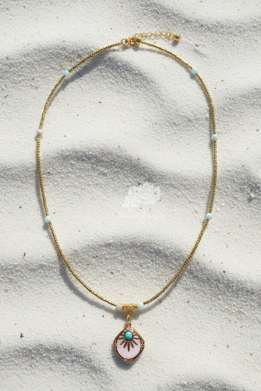 Parure « soleil d’azur »