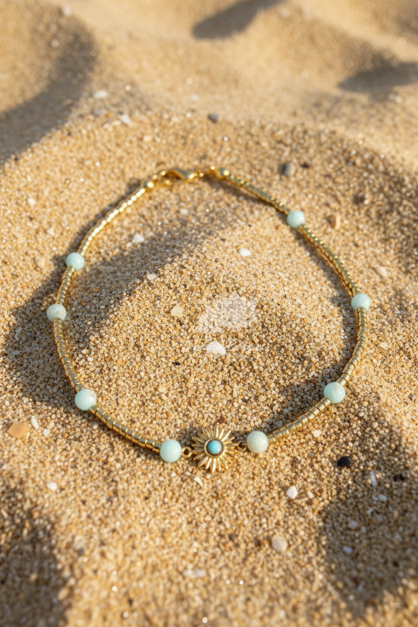 Parure « soleil d’azur »