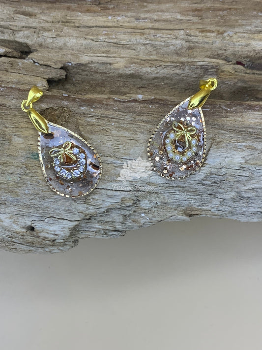 Pendentif couronne de Noël