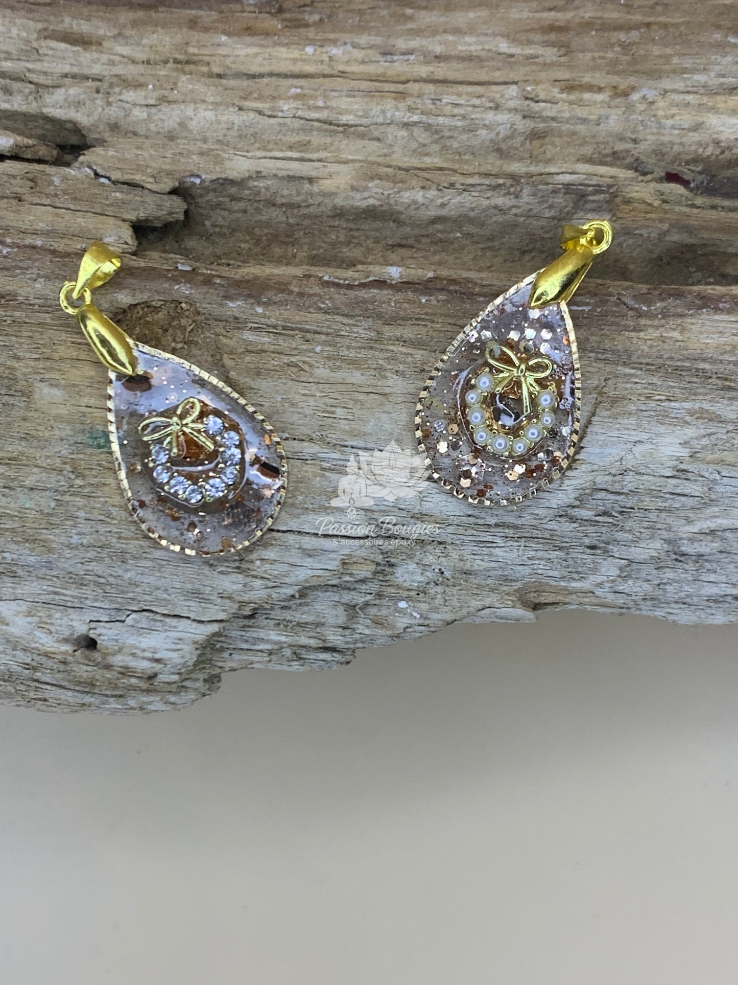 Pendentif couronne de Noël