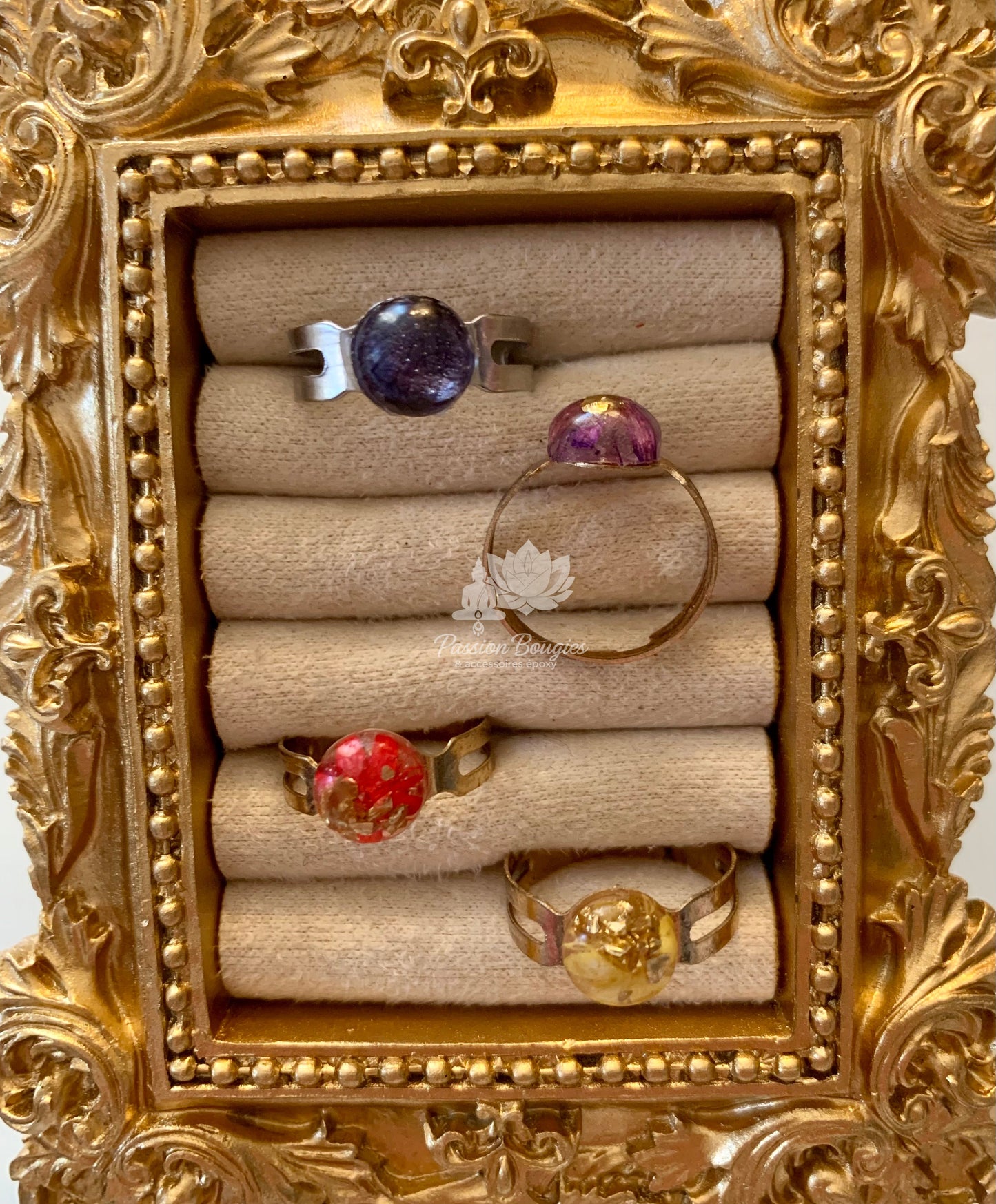 Petite bague florale