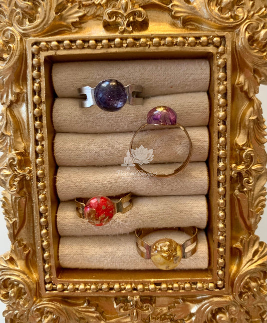 Petite bague florale