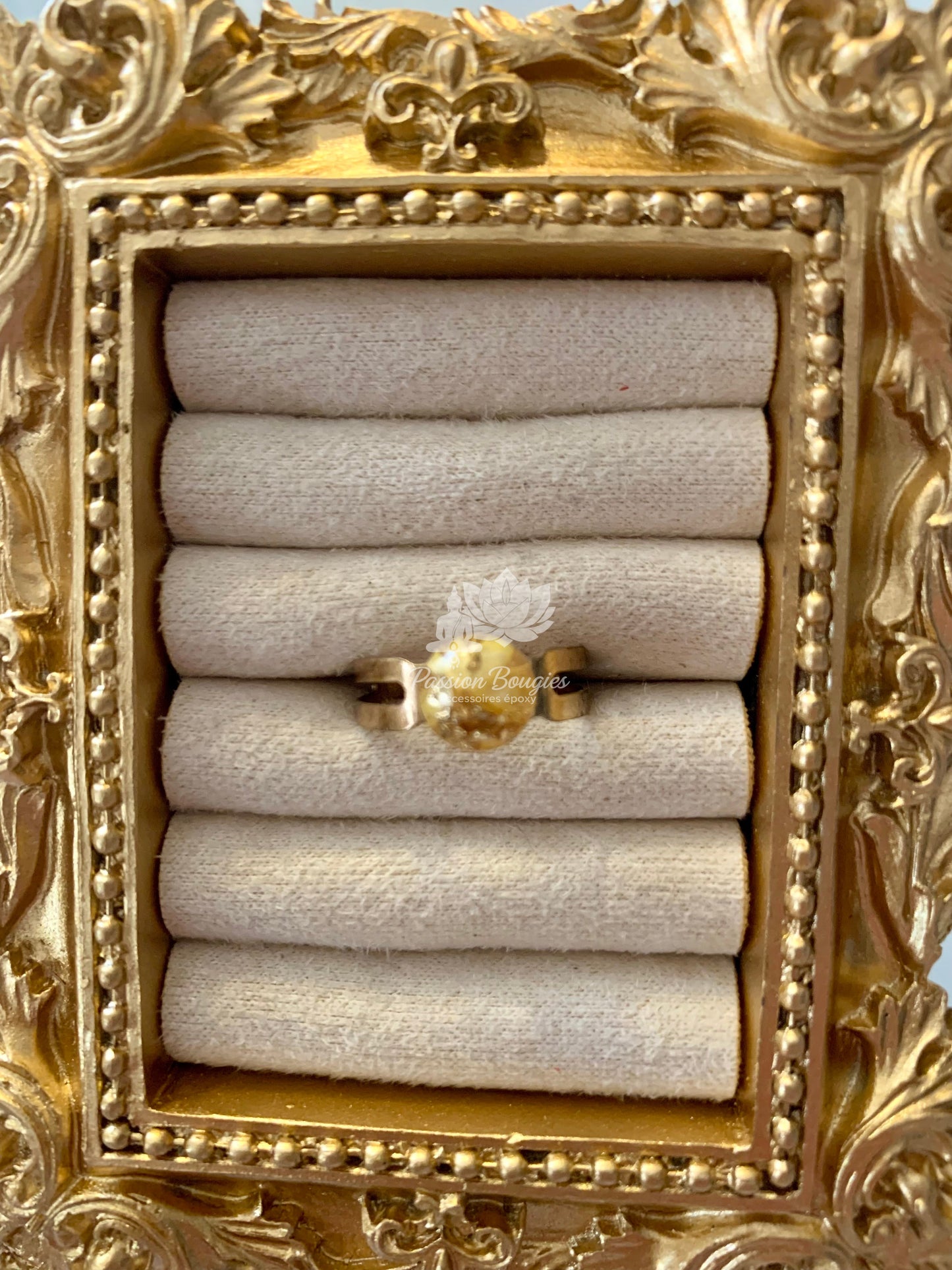 Petite bague florale