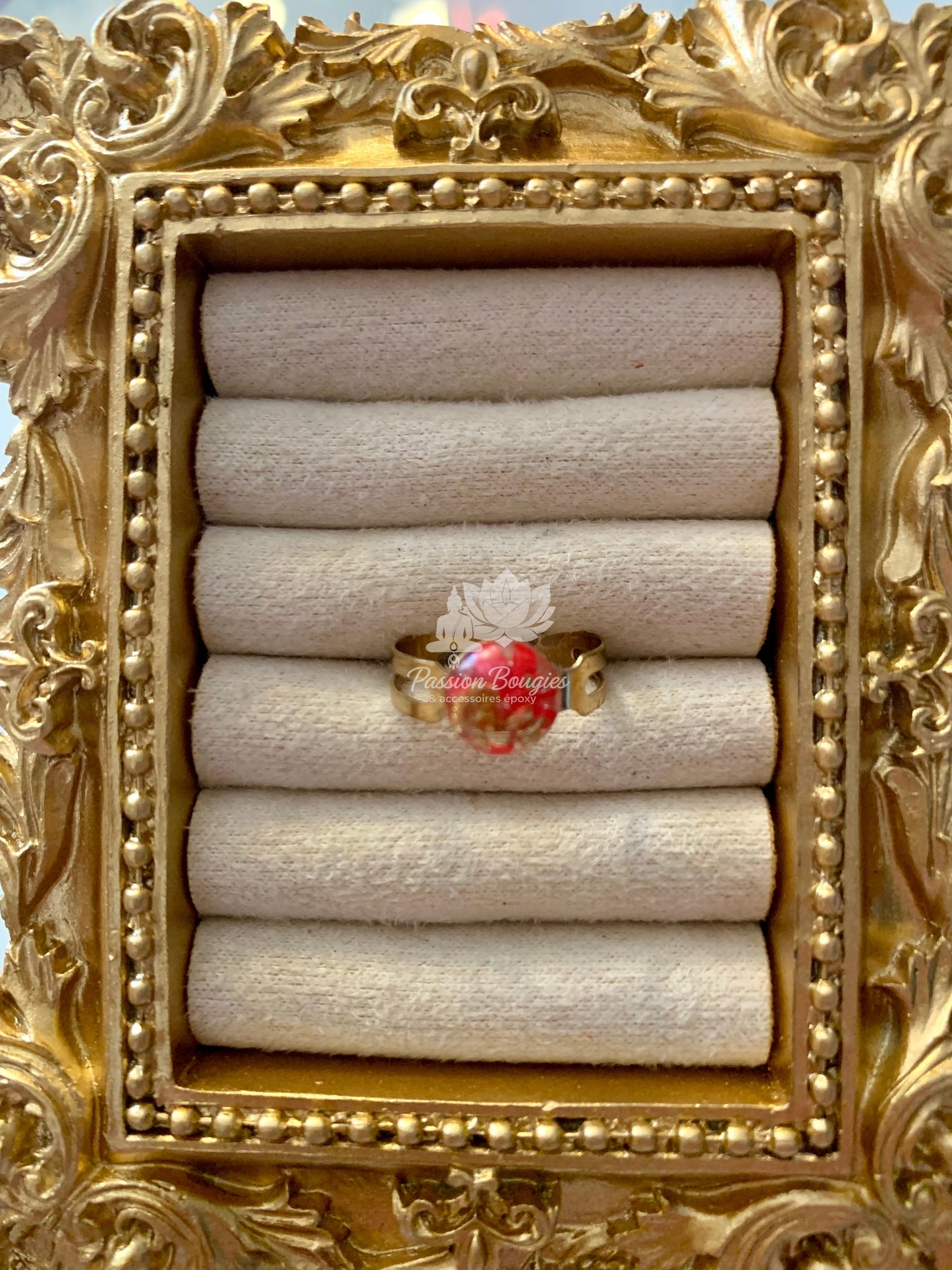 Petite bague florale