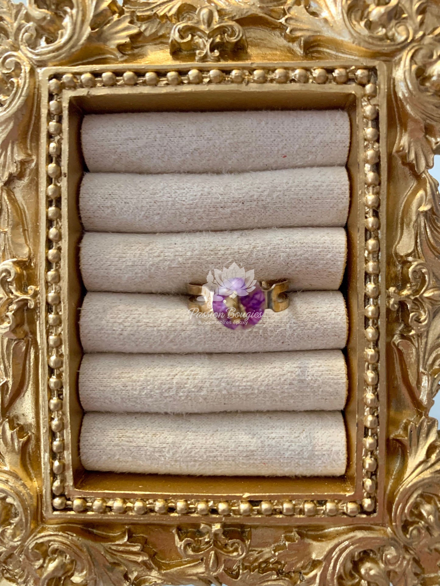 Petite bague florale