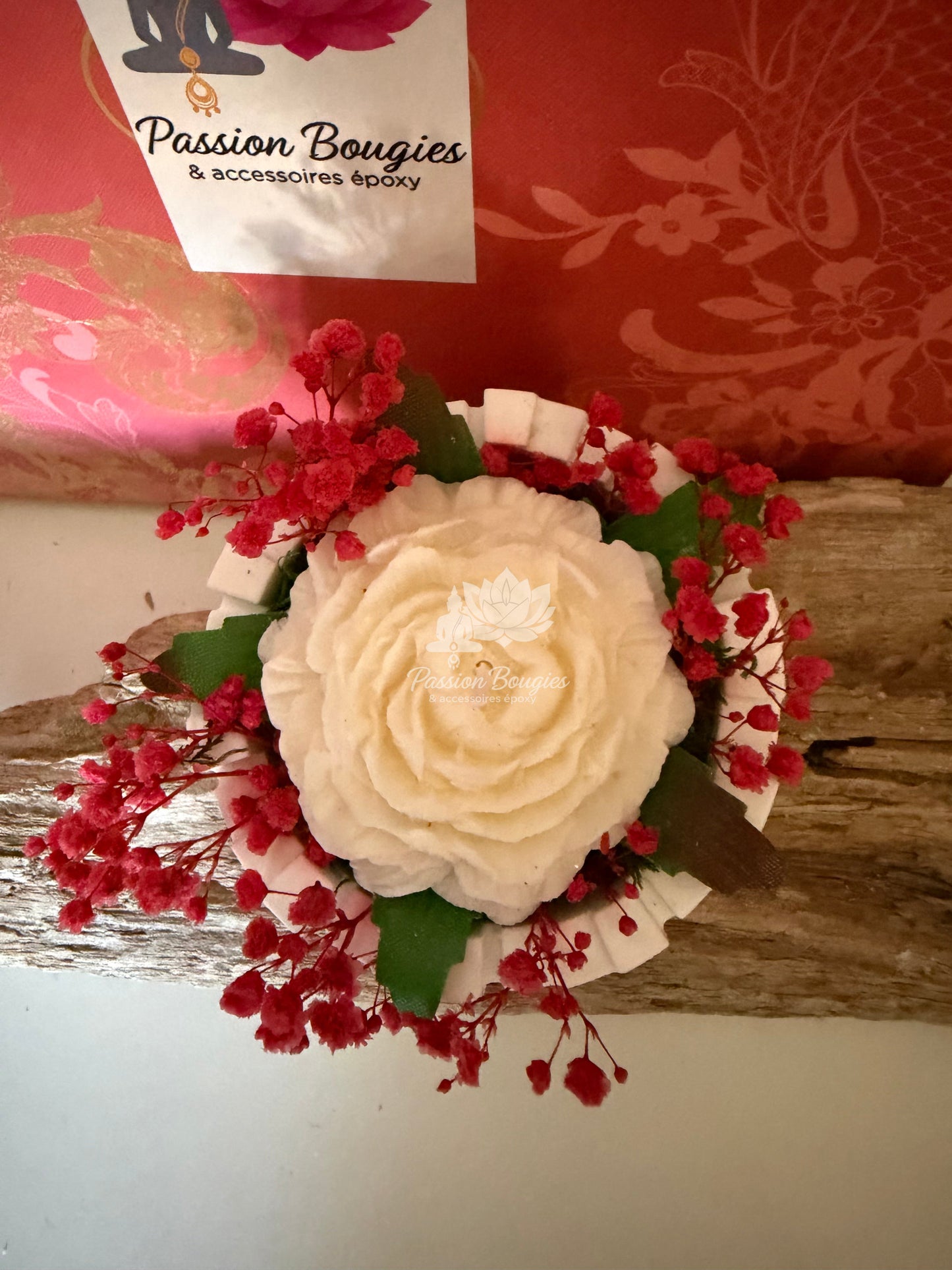 Pot décoratif avec fleur - centre de table