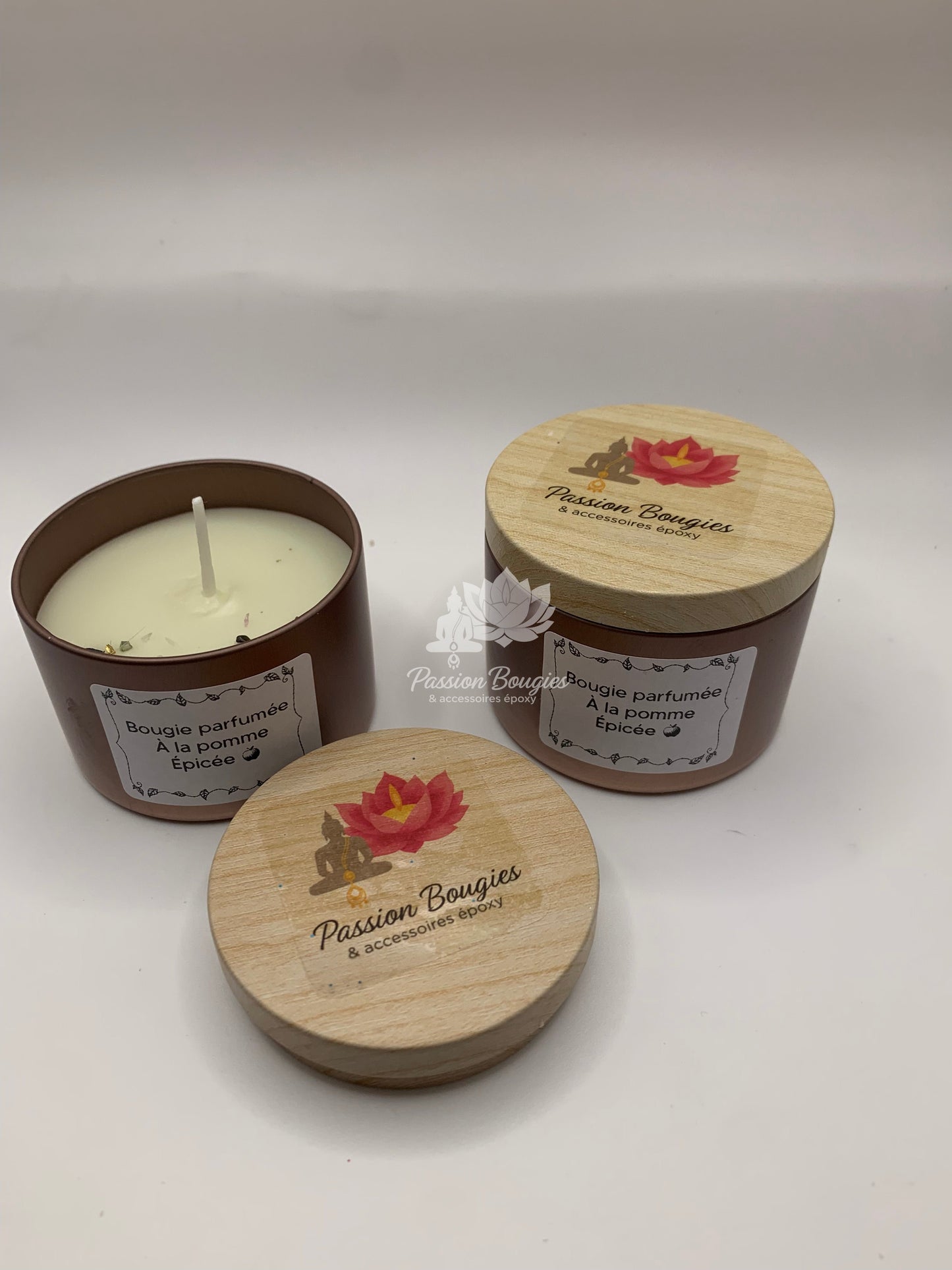 Pot métal 4oz à couvercle parfumé 🌿 SUN7