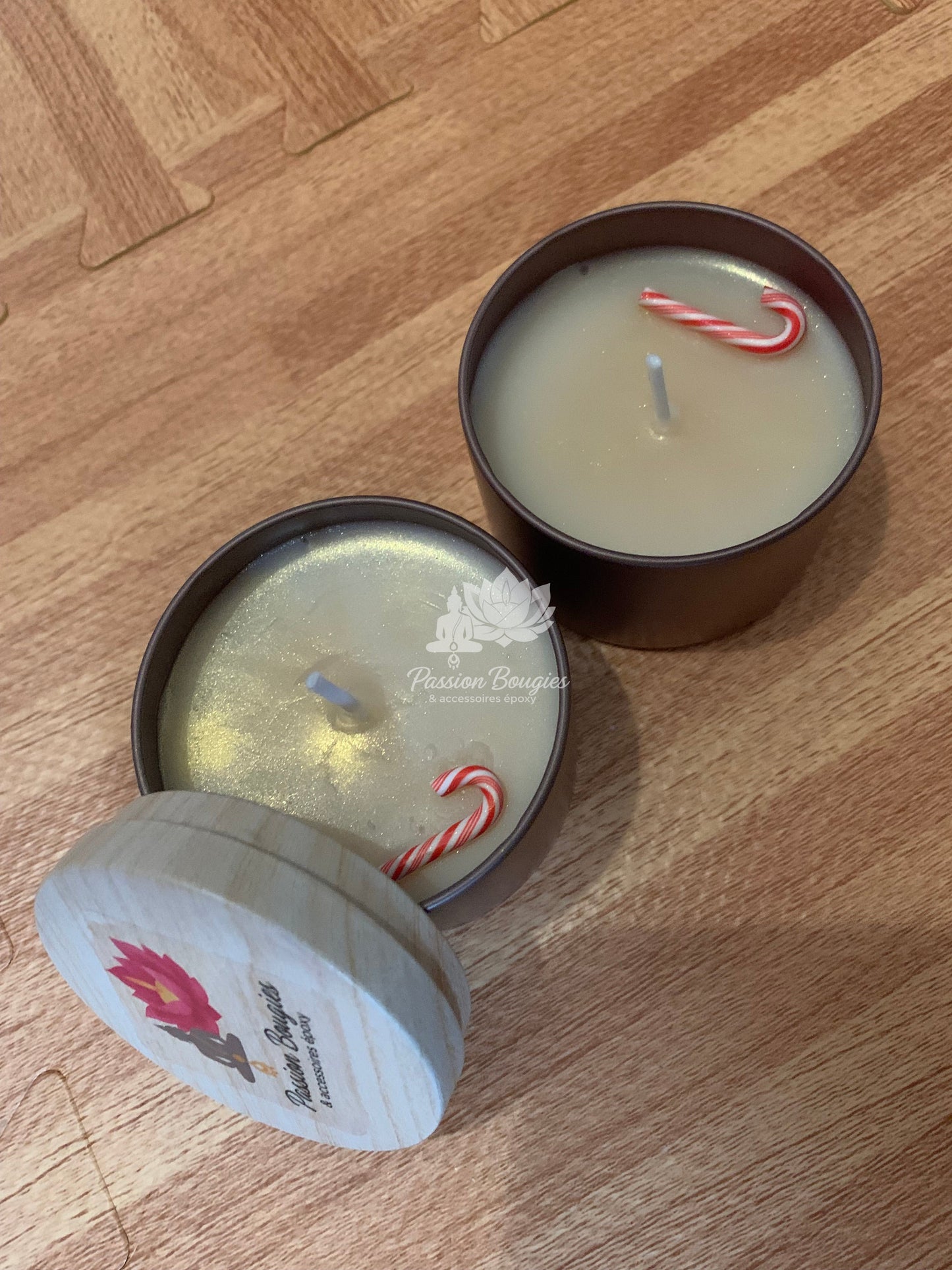 Pot métal 4oz à couvercle parfumé 🌿 SUN7