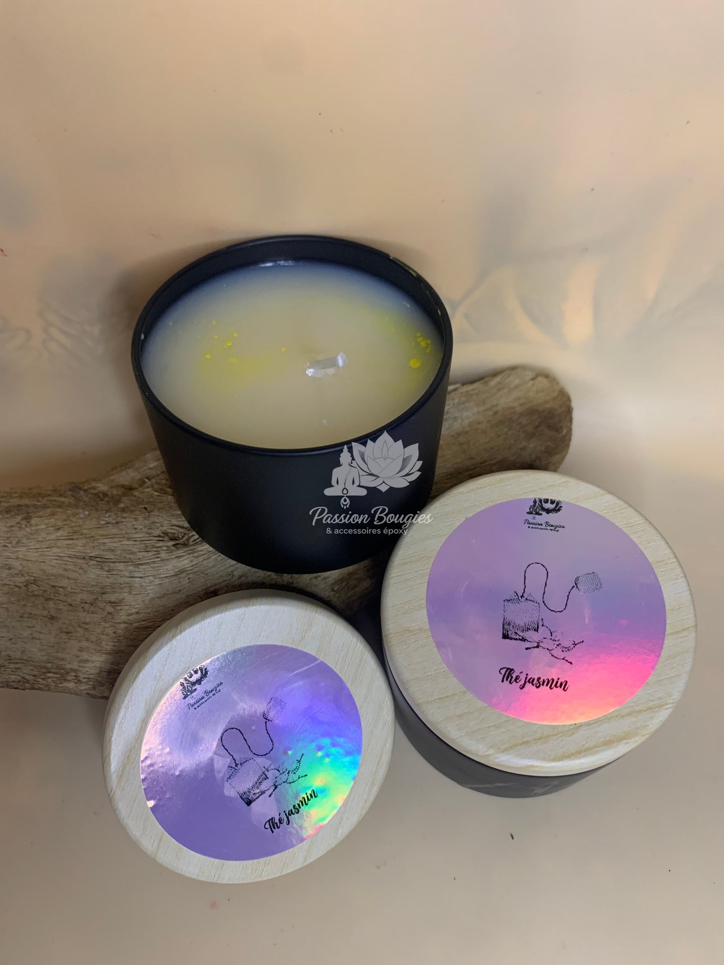 Pot métal 4oz à couvercle parfumé 🌿 SUN7